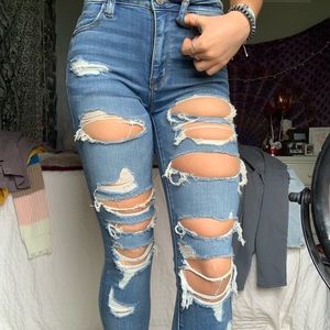American Eagle Ripped Jeans